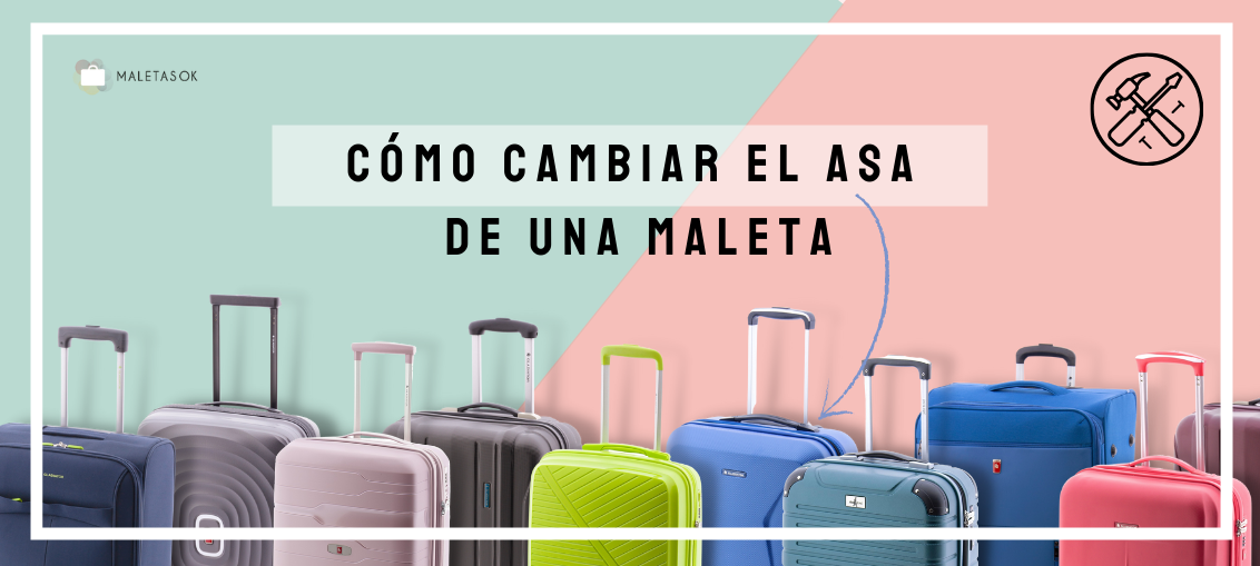 Cómo cambiar el asa de una maleta