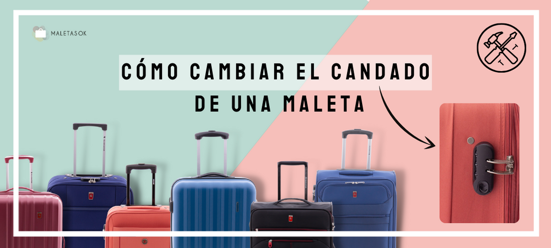 Cómo cambiar un candado de una maleta