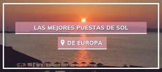 Las 10 mejores puestas de sol de Europa