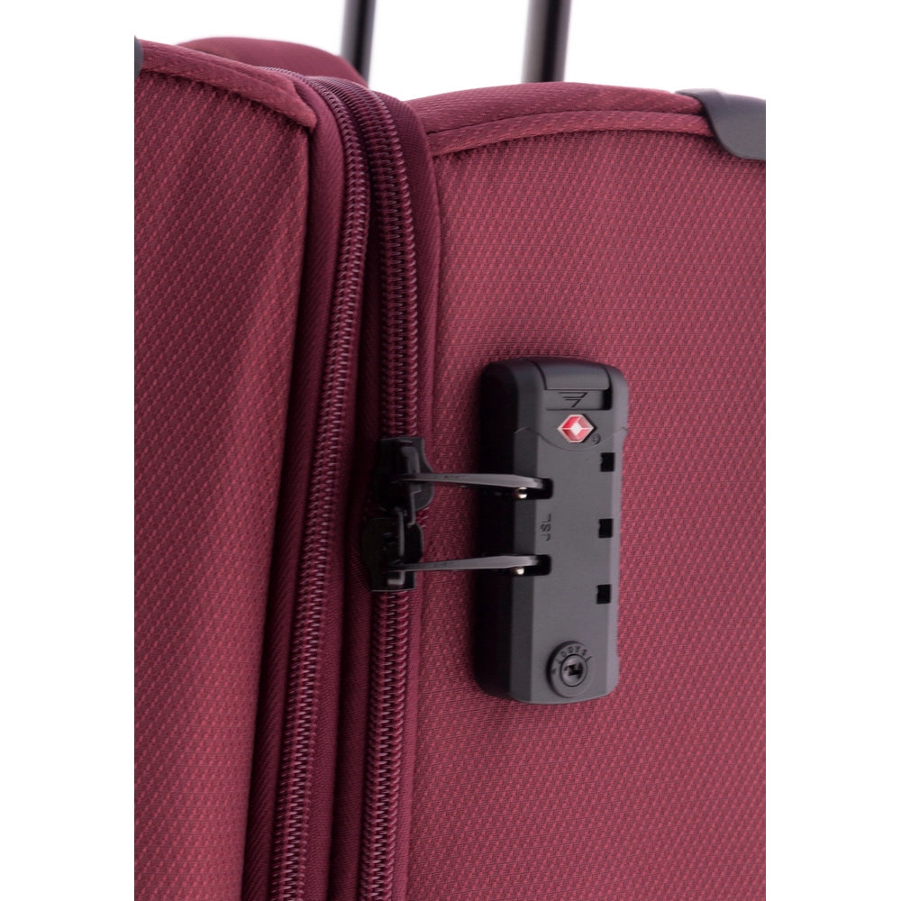 Maleta Mediana Helios Gladiator candado TSA | Extensible 75 L