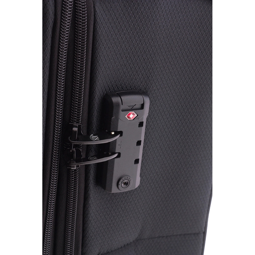 Maleta Mediana Helios Gladiator candado TSA | Extensible 75 L