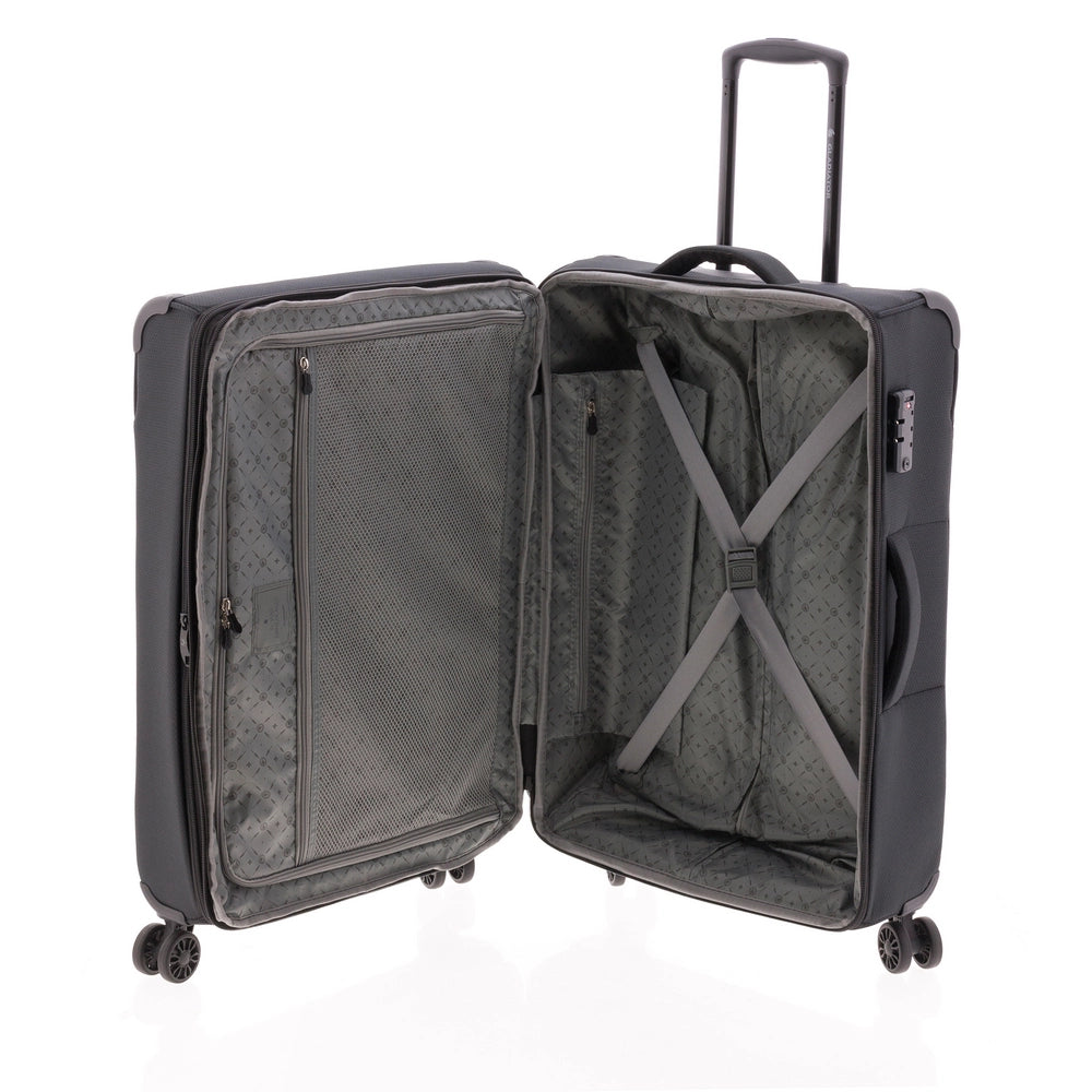 Maleta Mediana Helios Gladiator candado TSA | Extensible 75 L