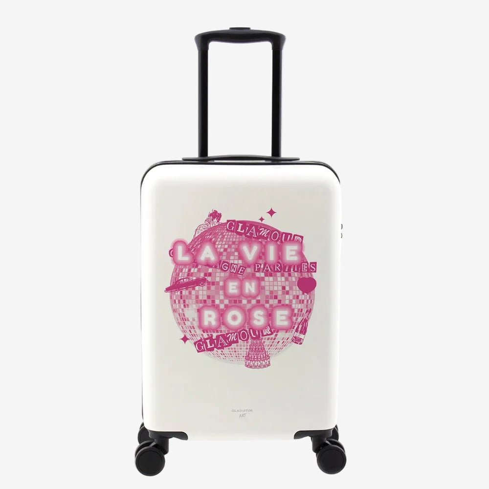 Maleta cabina rígida | Gladiator Art La Vie en Rose