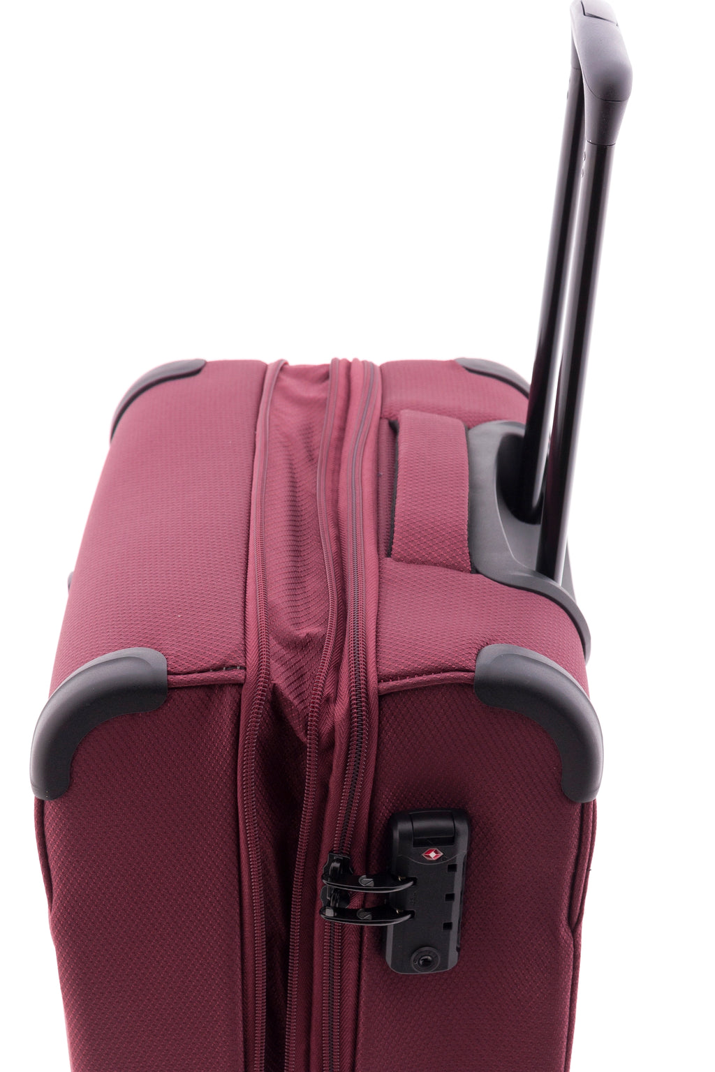 Maleta de cabina blanda Gladiator Helios — Poliéster extensible con candado TSA