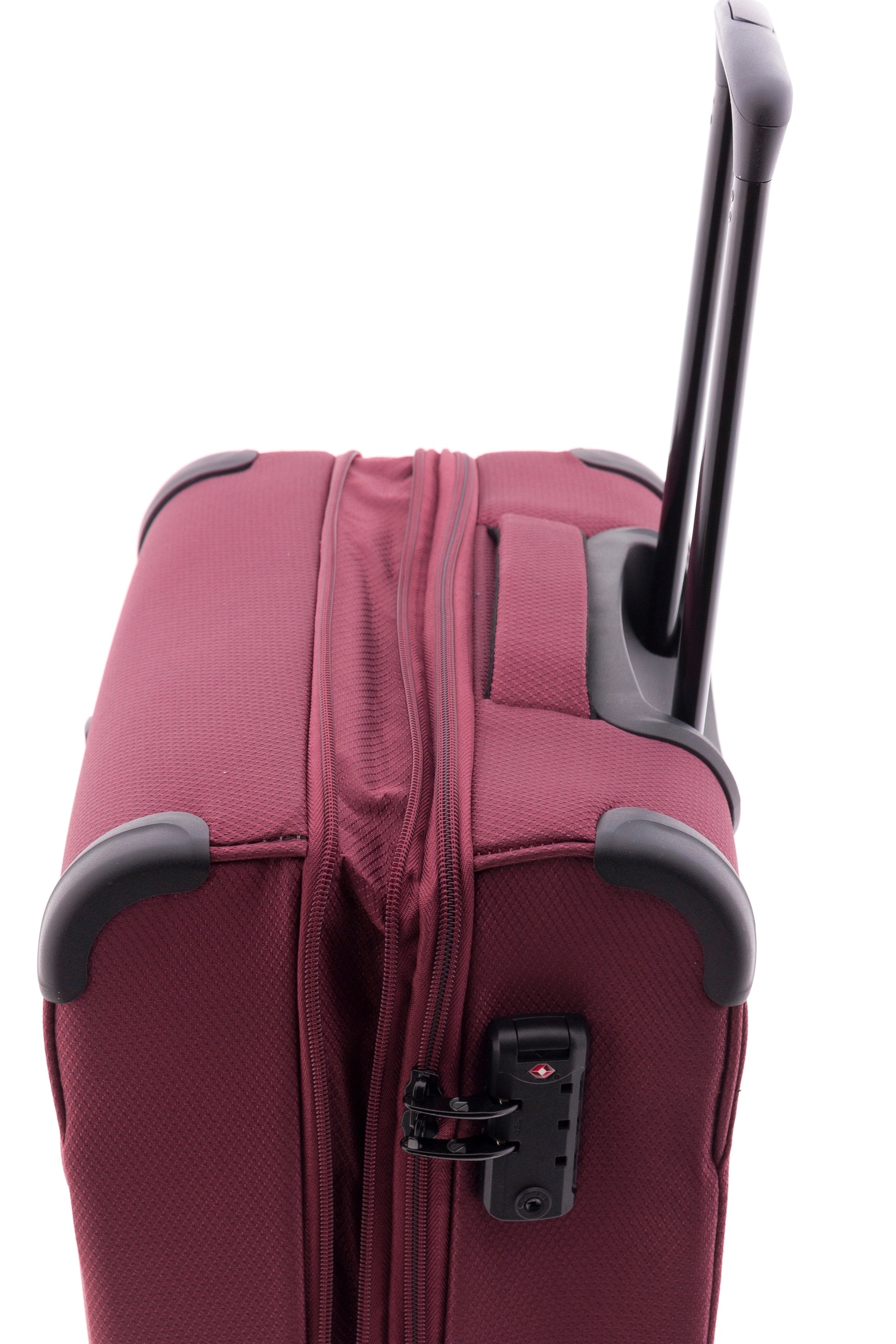 Maleta de cabina blanda Gladiator Helios — Poliéster extensible con candado TSA