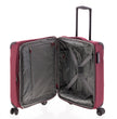 Maleta de cabina blanda Gladiator Helios — Poliéster extensible con candado TSA