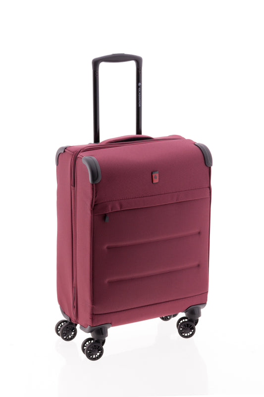 Maleta de cabina blanda Gladiator Helios — Poliéster extensible con candado TSA