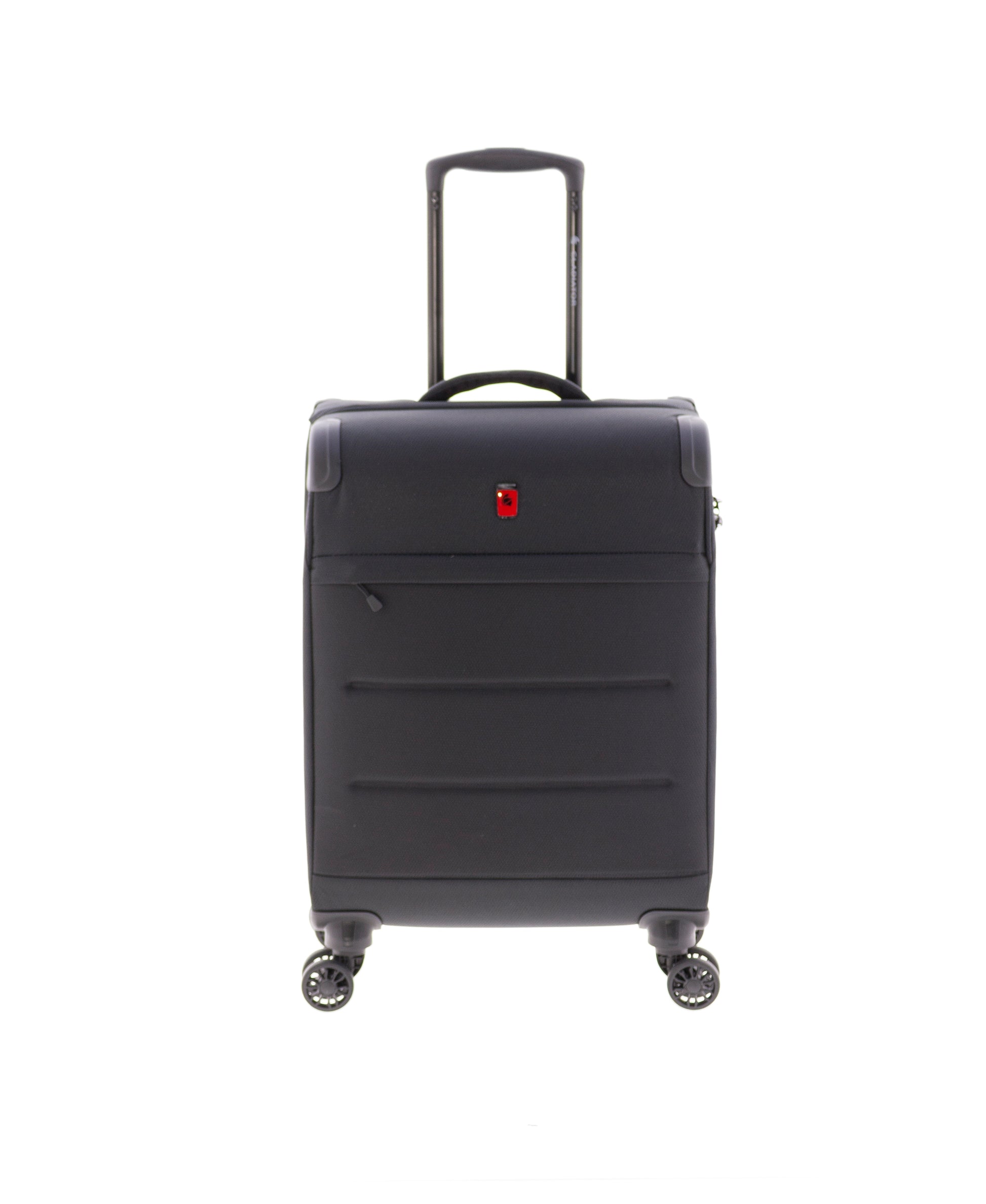 Maleta de cabina blanda Gladiator Helios — Poliéster extensible con candado TSA