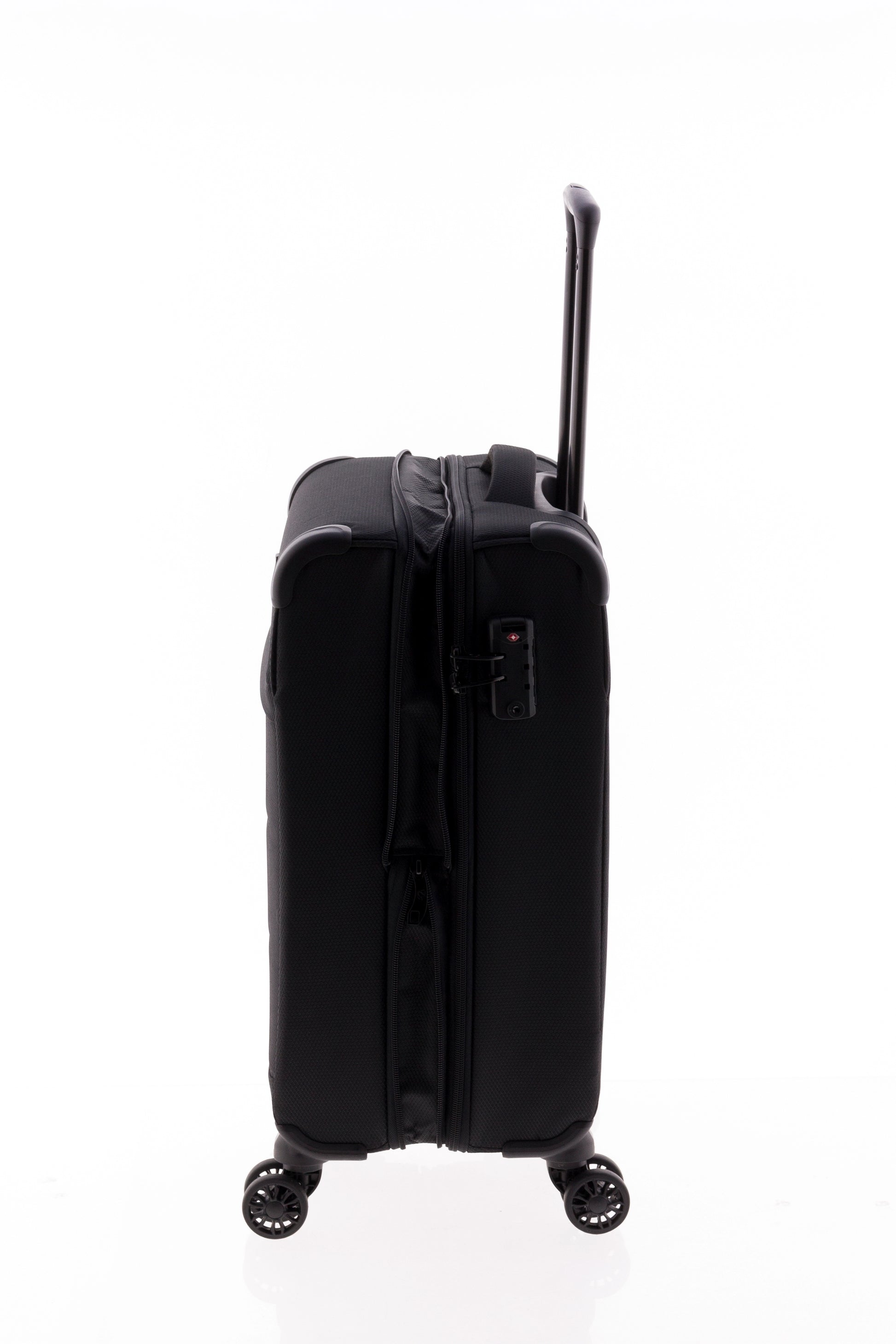 Maleta de cabina blanda Gladiator Helios — Poliéster extensible con candado TSA