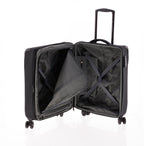 Maleta de cabina blanda Gladiator Helios — Poliéster extensible con candado TSA