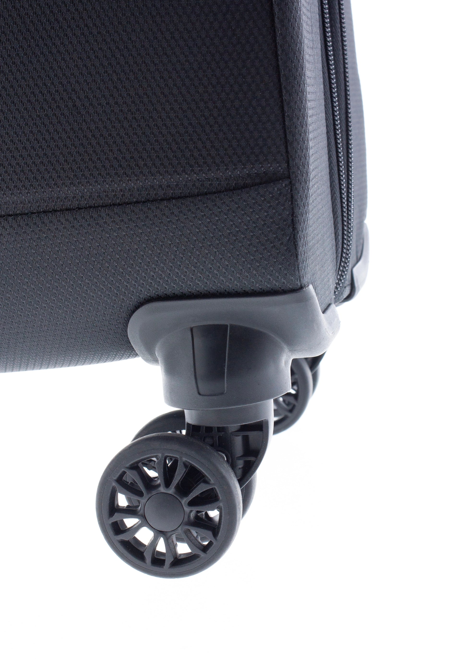 Maleta de cabina blanda Gladiator Helios — Poliéster extensible con candado TSA
